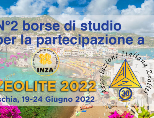 N°2 borse di studio per la partecipazione a  ZEOLITE 2022  Ischia, 19-24 Giugno 2022